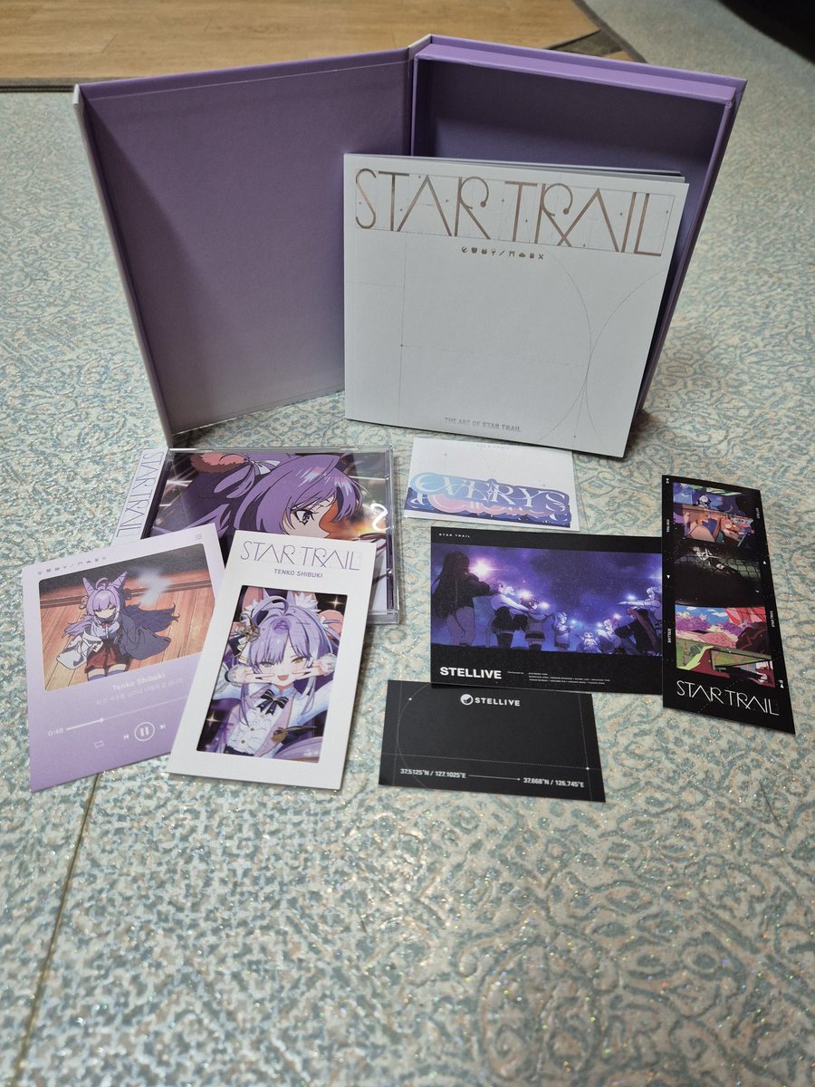 mollu0_8's tweet photo. 앨범도착
#stellive #startrail https://t.co/wZK2sZEcwY