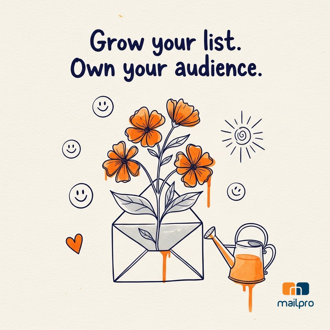Mailpro_es's tweet photo. Algorithms change. Platforms disappear. Your email list is yours forever. Start building the audience no one can take from you.
https://t.co/seXBzY18w2
#OwnYourAudience #EmailList #CreatorEconomy #Newsletter #ListBuilding https://t.co/t2Czss1Qct