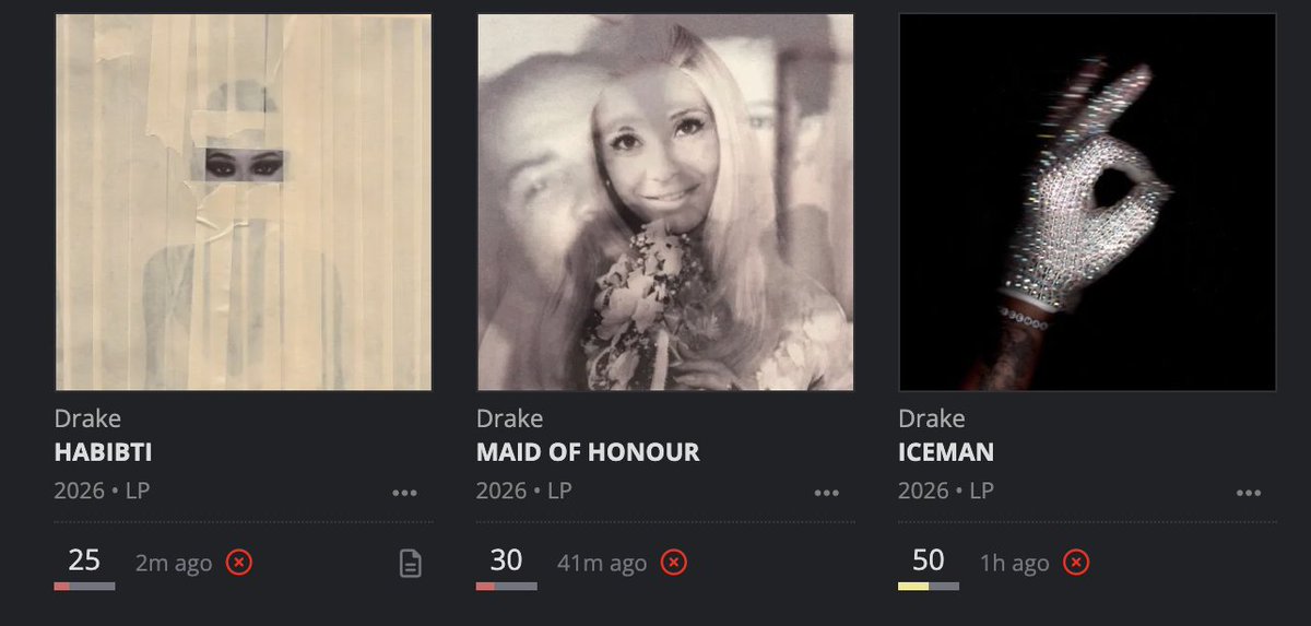 Axis__72's tweet photo. Listened to the new drake albums. https://t.co/FSMHpe9D4Y