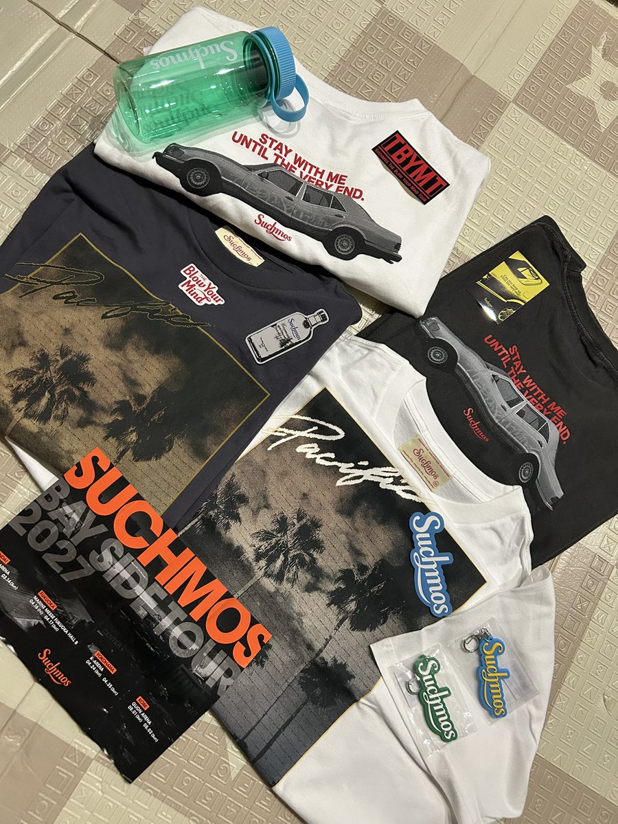 forestcaptain22's tweet photo. 散財しました。ありがとうございました。
#suchmos https://t.co/ogx82Xk8w9