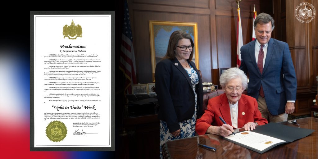 Governor Kay Ivey tweet media