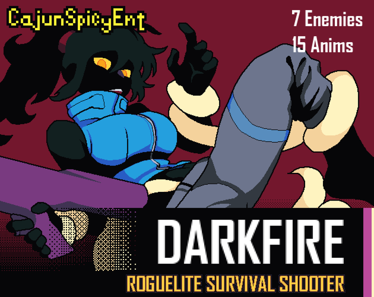CajunSpicyEnt's tweet photo. My Very first game [DarkFire] has been released!!
https://t.co/rLQnhkK1K8 https://t.co/z3fx5pJzHH