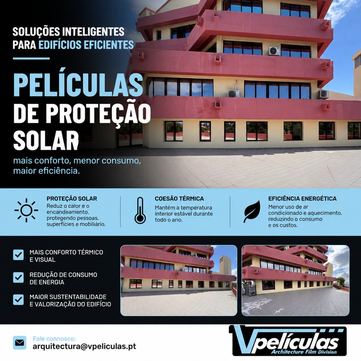 ArquitecturaVp1's tweet photo. arquitectura@vpeliculas.pt
91 427 94 55
📷 Subscreva a nossa newsletter
📷 https://t.co/l4SM7jxs5K
#peliculasolar #eficienciaenergetica #confortotermico
#arquiteturasustentavel #fachadasdevidro
#construçãosustentavel #sustentabilidade
#edificiosinteligentes #energiasolar https://t.co/BwBssSYgw2