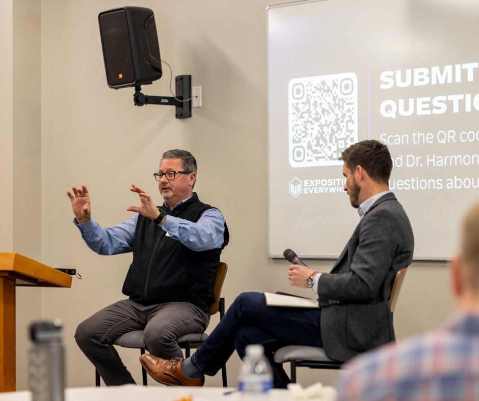 GraceSeminary's tweet photo. Christ commissions all of His followers to make disciples and teach obedience to His Word. We’re grateful for a day of sharpening, learning, and growing in our understanding of how to handle Scripture well at Exposition Everywhere.
#GraceTheologicalSeminary #GTS #Exposition https://t.co/ChkMtEOQaS