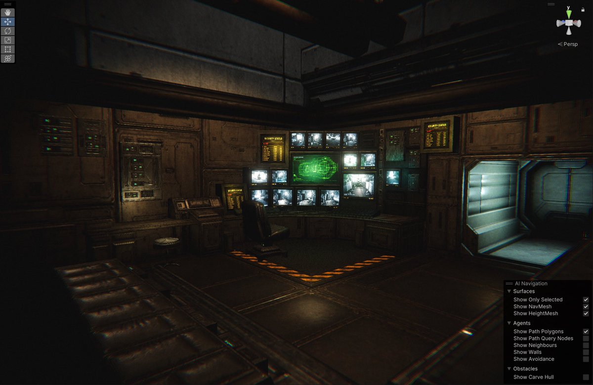 RoninEF's tweet photo. The station is making good progress.
#horrorgames #indiegames https://t.co/nbUXavcoBW