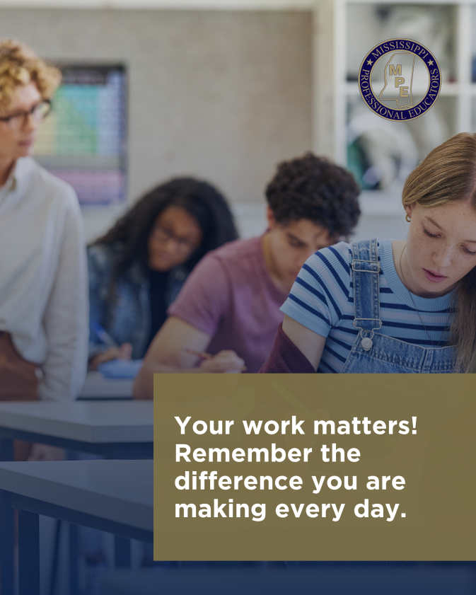 Mississippi Professional Educators tweet media