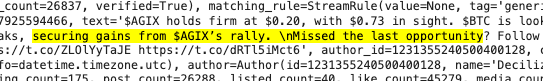 seen374's tweet photo. the cookbooks says to secure your gains from $AGIX the grox algorithm determined a bullish sentiment analysis on $AGIX idk how this hasent gone yet

https://t.co/tvHJPabP2b https://t.co/xnJLLN1Rnu