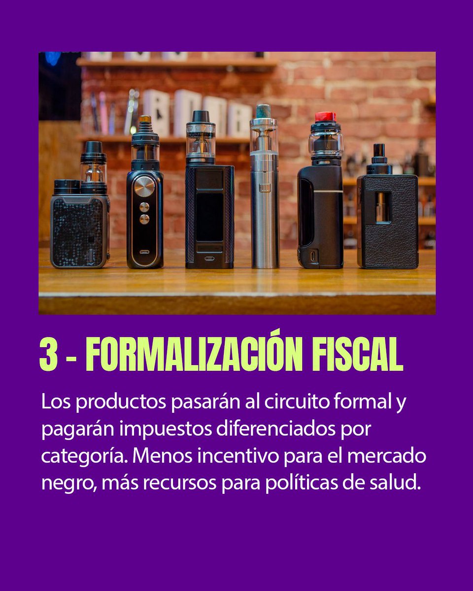 vaperesponsable's tweet photo. La nueva regulación argentina establece registro obligatorio, control de composición, trazabilidad y formalización fiscal para vapeadores, tabaco calentado y bolsitas de nicotina. https://t.co/LWSkLCVrBN