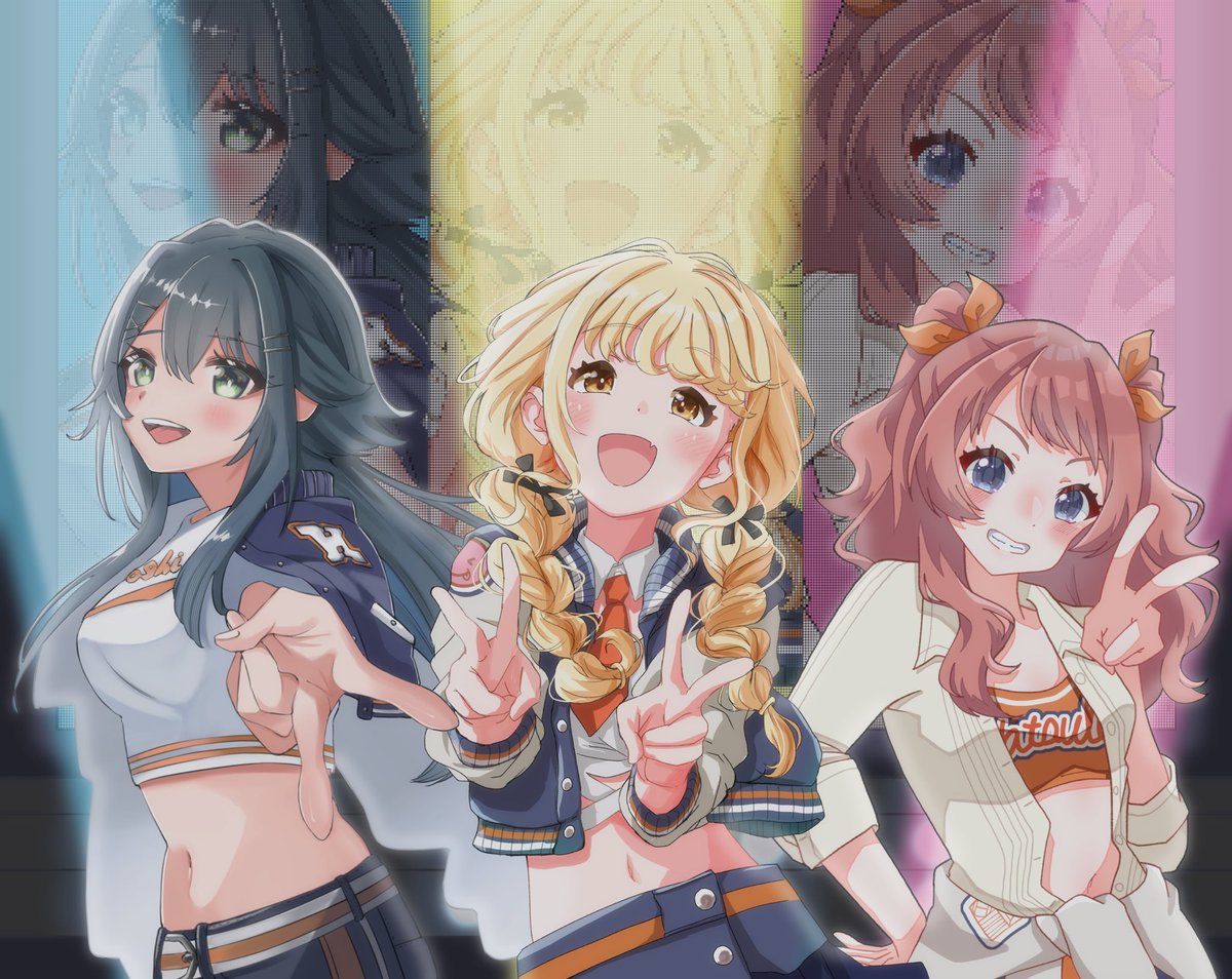 niwano_kotori's tweet photo. 学マス二周年おめでとう合作🎉
#学マス2周年 https://t.co/c6WiLgzvJ9