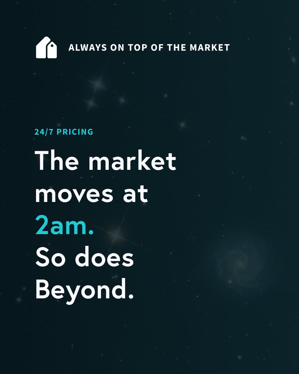 BeyondPricing's tweet photo. Demand peaks Tuesday evenings. Bookings happen at 2am. The market doesn't clock out, and neither does Beyond.

Try Beyond today: https://t.co/P8B2XOf5uX

#vacationrental #shorttermrental https://t.co/13vG7Ykmf6
