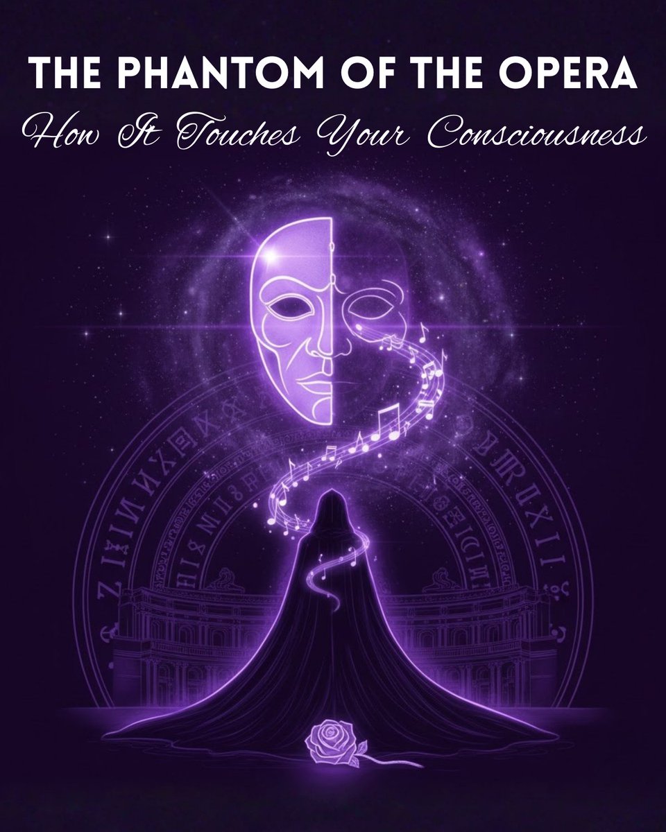ByndHumanDesign's tweet photo. Why does 'The Music of the Night' continue to haunt our collective soul decades later? It is because Andrew Lloyd Webber’s lyrics speak a language beyond words, a symbolic, archetypal language that bypasses the Mental/Waking mind.

When the Phantom sings, he is acting as a teacher of the night, inviting us to surrender our defenses and move from the daylight world into the Spiritual/Archetypal realm.

In my latest analysis, I map how this music touches the four dimensions of our consciousness, helping us find the union of opposites within ourselves.

Listen closely; your soul is speaking. https://t.co/DMtjurDL2B

#PhantomOfTheOpera #EnergyMapping