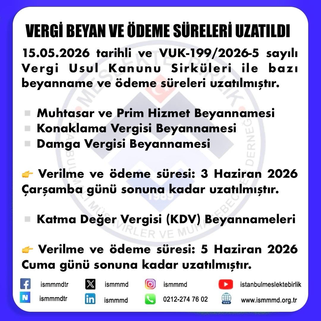 İstanbul Meslekte Birlik tweet media