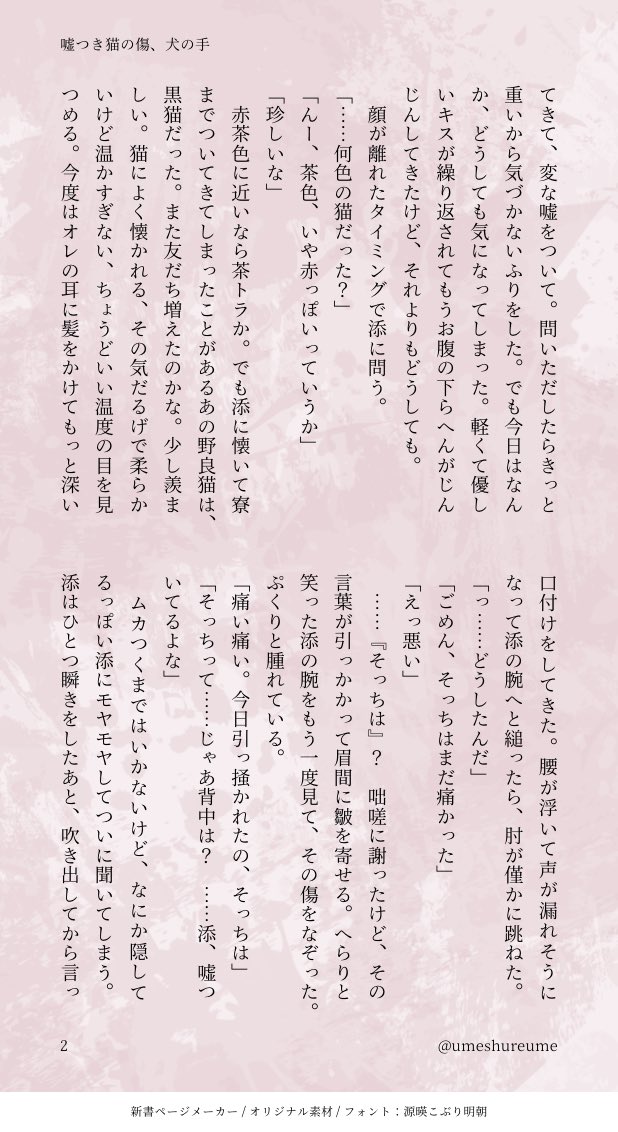 しゅめう tweet media