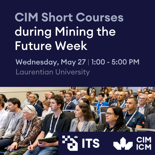 CIM_ICM's tweet photo. What will you apply after your next course?
CIM short courses = practical, on-site impact.
Learn more: https://t.co/HA74Mh0P2r
#CIMshortcourse #MiningtheFuture #CIMsudbury #CPD https://t.co/E2NvAtG0JC