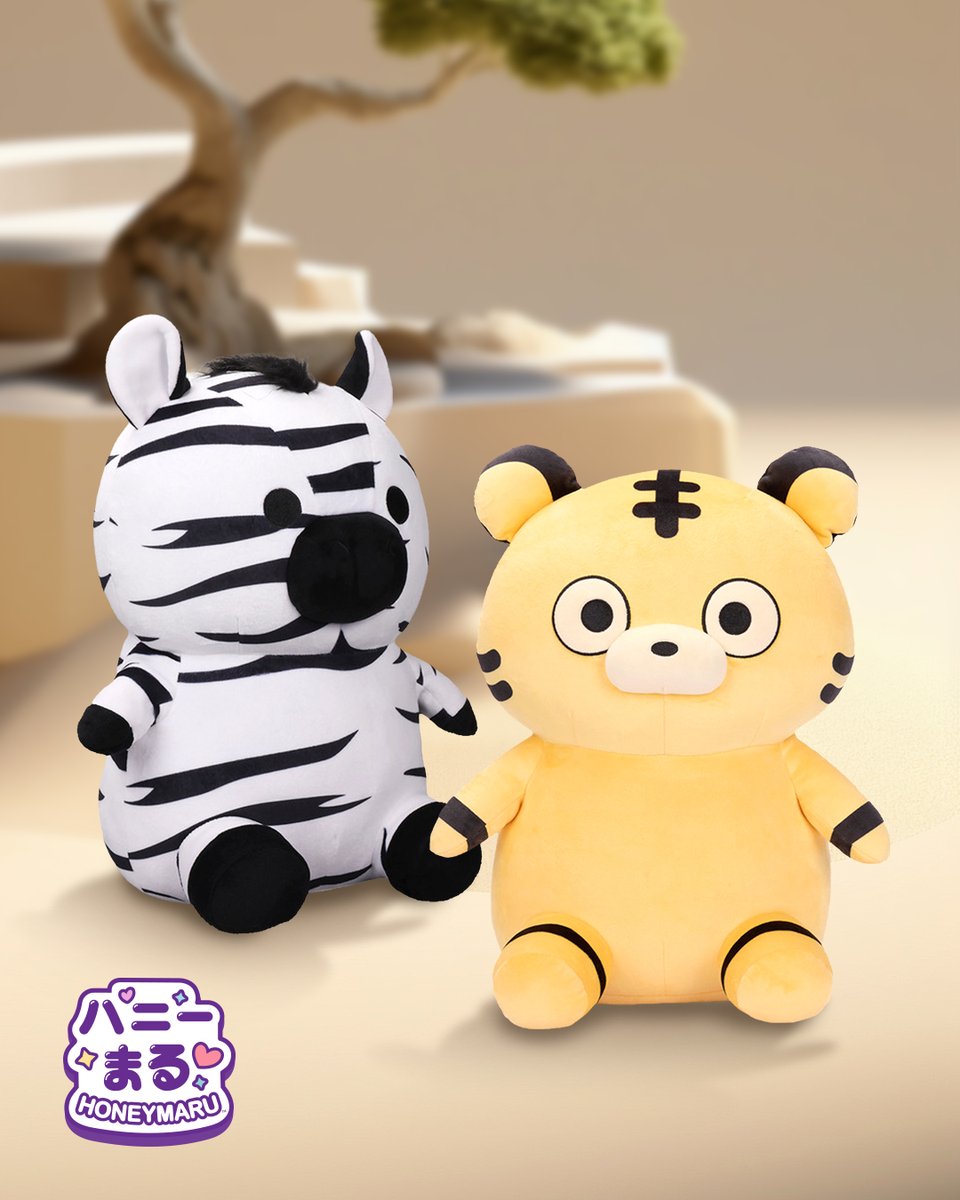 ShopAQI's tweet photo. Spotted these adorable Honeymaru characters yet. The striped zebra and curious tiger are here to add some personality to your collection.

#aliquantum #AQI #wholesale https://t.co/x7cRCVeXLF