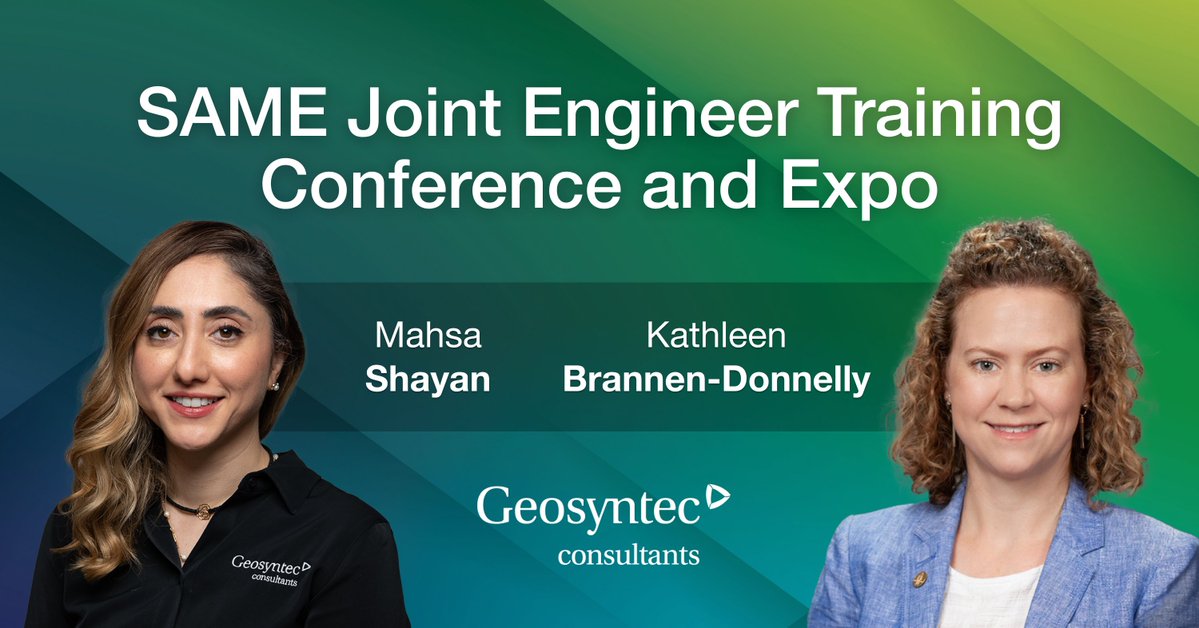 Geosyntec tweet media