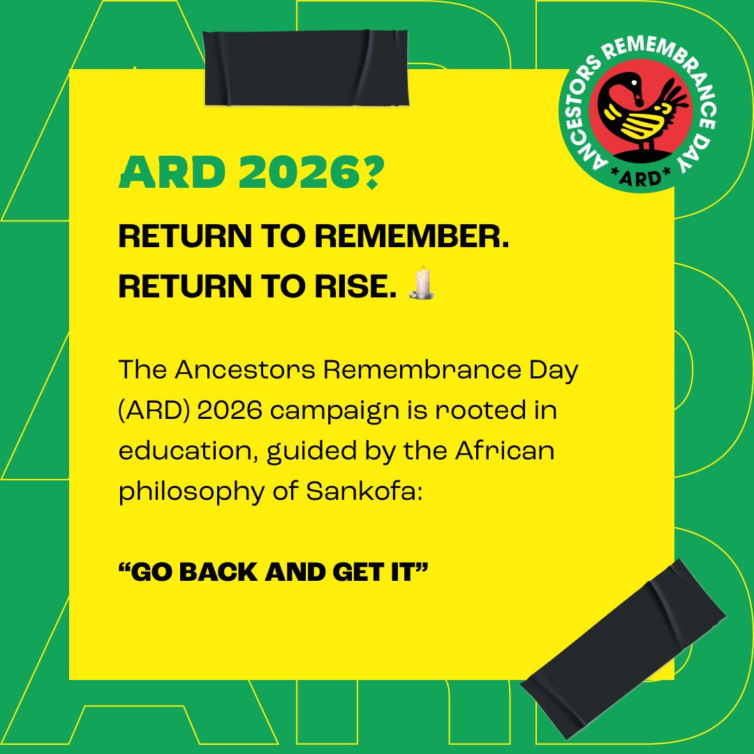 MOVEMENTOFTHEP1's tweet photo. The Spirit Lives On. 🕯️ This August, we honor our ancestors, their stories, their strength, their legacy. 
Through memory and culture, we move forward as one. Liberation generation. 
#ARD2025 #RememberTheirStories #HonorOurRoots #LiberationGeneration https://t.co/ATX3KsU5s1