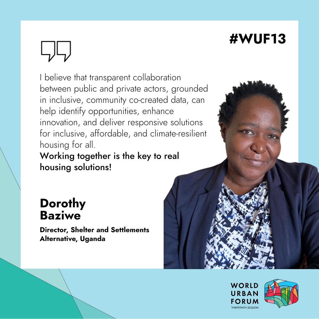 WUF_UNHabitat's tweet photo. From climate resilience and community-led solutions to Indigenous leadership and multilateral cooperation, these contributions are also helping inform the Baku Call to Action.

📍 Baku | 17–22 May
⏳ Last day to register: https://t.co/6sOEu6GHUo

#HousingTheWorld #RoadToBaku https://t.co/7iT9sy28Qs
