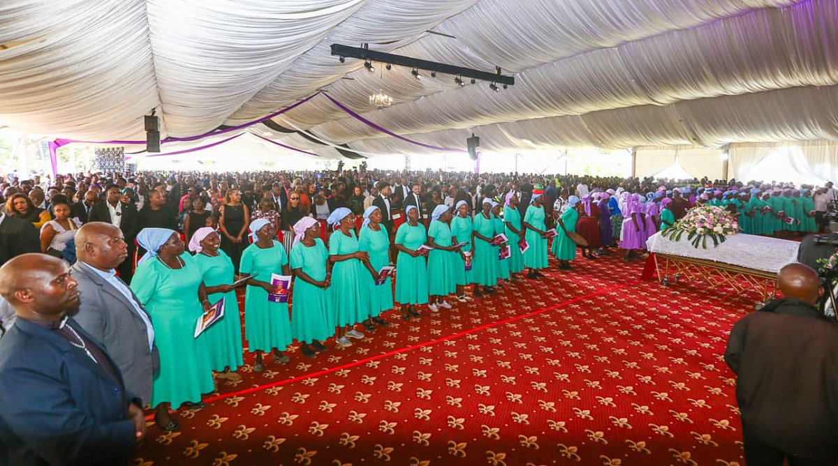 MarthaKarua's tweet photo. Today in Kisii, I joined family, friends, and fellow leaders in mourning and celebrating the life of Mama Theresa, Senator Richard Onyonka’s mother.

From the tributes shared, it was clear Mama Theresa was a woman of strength, wisdom and generosity and she touched many lives. Senator Onyonka and the entire family were truly blessed to have her.

Her life also reminds us of the quiet but powerful role many women across this country play in nurturing families, instilling values, and shaping future generations.

As Kenyans, we too have an opportunity to shape the future of this country by uniting behind leaders who have demonstrated integrity, courage, service, and commitment to the people.

May Mama Theresa rest in peace