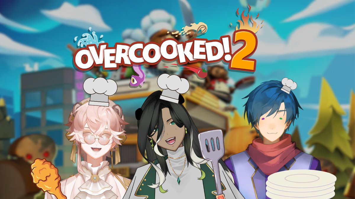 Fiphie_E's tweet photo. 🟩LIVE SOON🟩
Overcook 2 w/@Buigi030 @Kkaito_Y 
#VTuber #streaming #Overcook2   

YouTube          
https://t.co/wpXjYsH4dq                          

Twitch          
https://t.co/NpIG5ti9K3 https://t.co/XXTSA9kysc