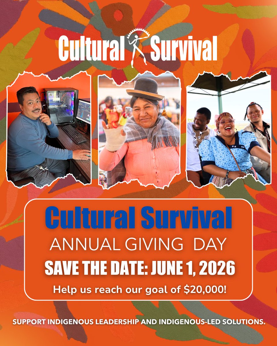 Cultural Survival tweet media