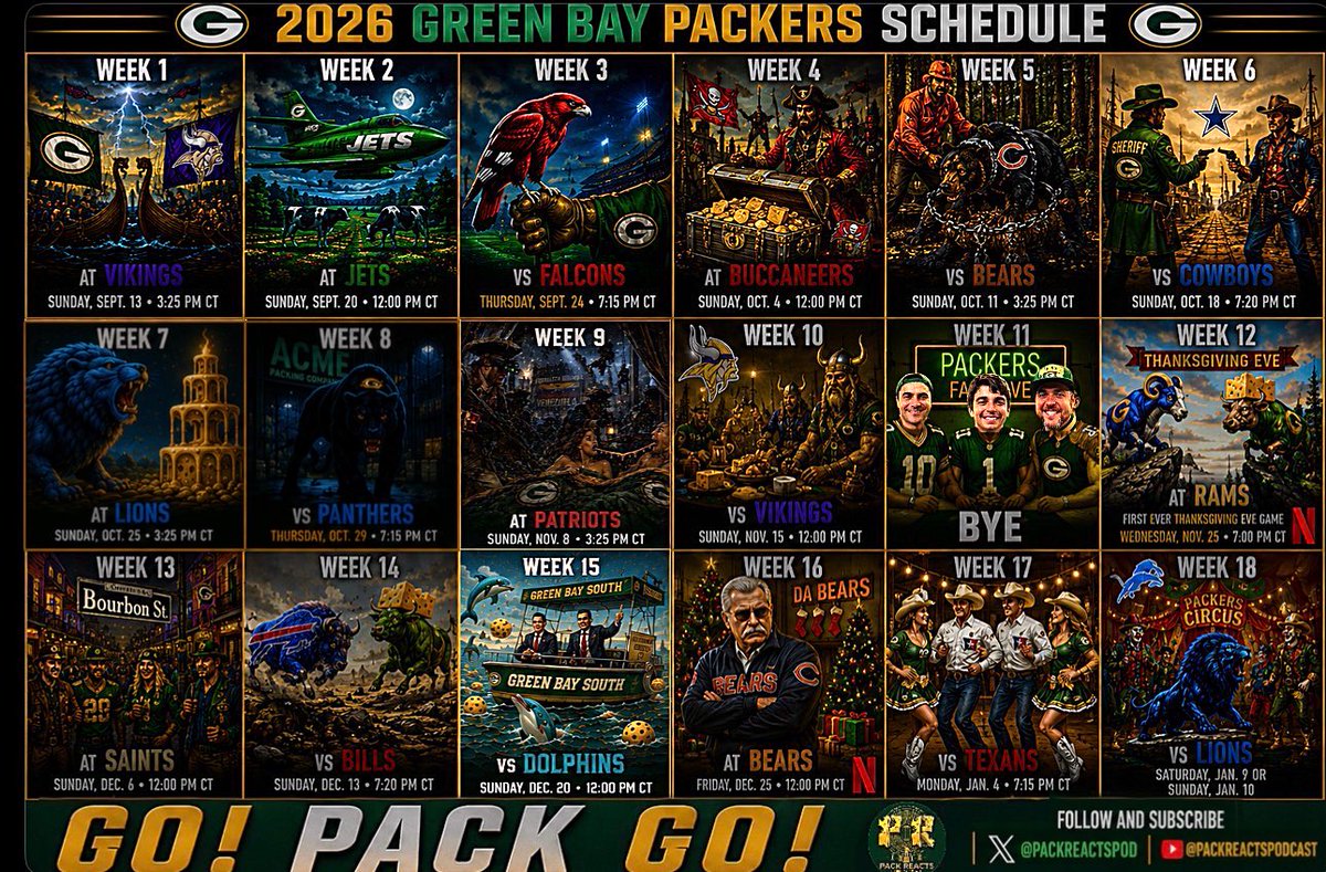 PackReactsPod's tweet photo. @packers @Ticketmaster https://t.co/8EvyRhmYrP