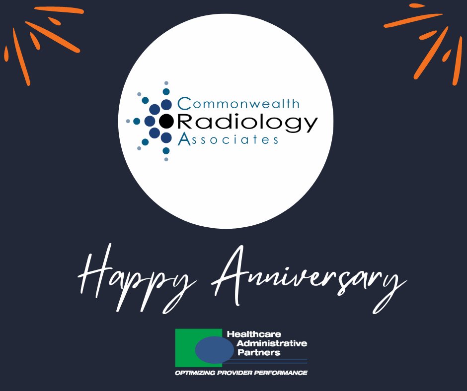 hapusarcm's tweet photo. This month marks our anniversary with our valued client, Commonwealth Radiology Associates!

It’s been a pleasure partnering with the CRA team, and we look forward to continuing our work together for many years to come. https://t.co/7nvwRCAe4C