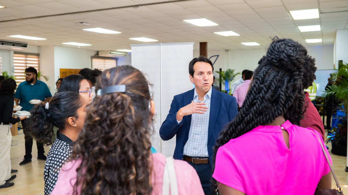 CemexTCL's tweet photo. The 6th edition of the Cemex Campus has kicked off!
144 emerging professionals from across the Caribbean will benefit from theoretical and practical exposure to the construction materials industry in a multinational environment, to enhance their academic and holistic development. https://t.co/fZKXbQmTVK