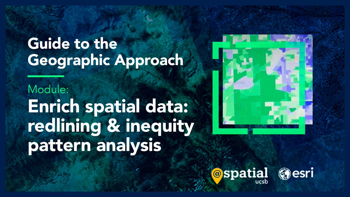 Esri GIS Education tweet media
