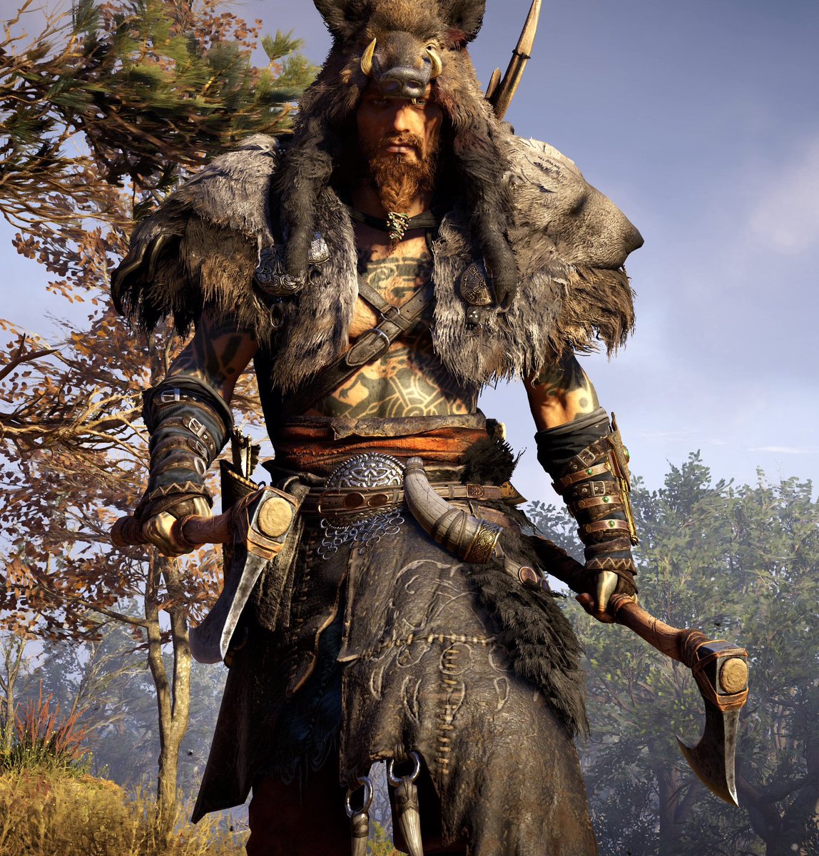 TheLordMarvel's tweet photo. Rocking that berserker drip in Valhalla and Crimson Desert https://t.co/wBBn12PTFY