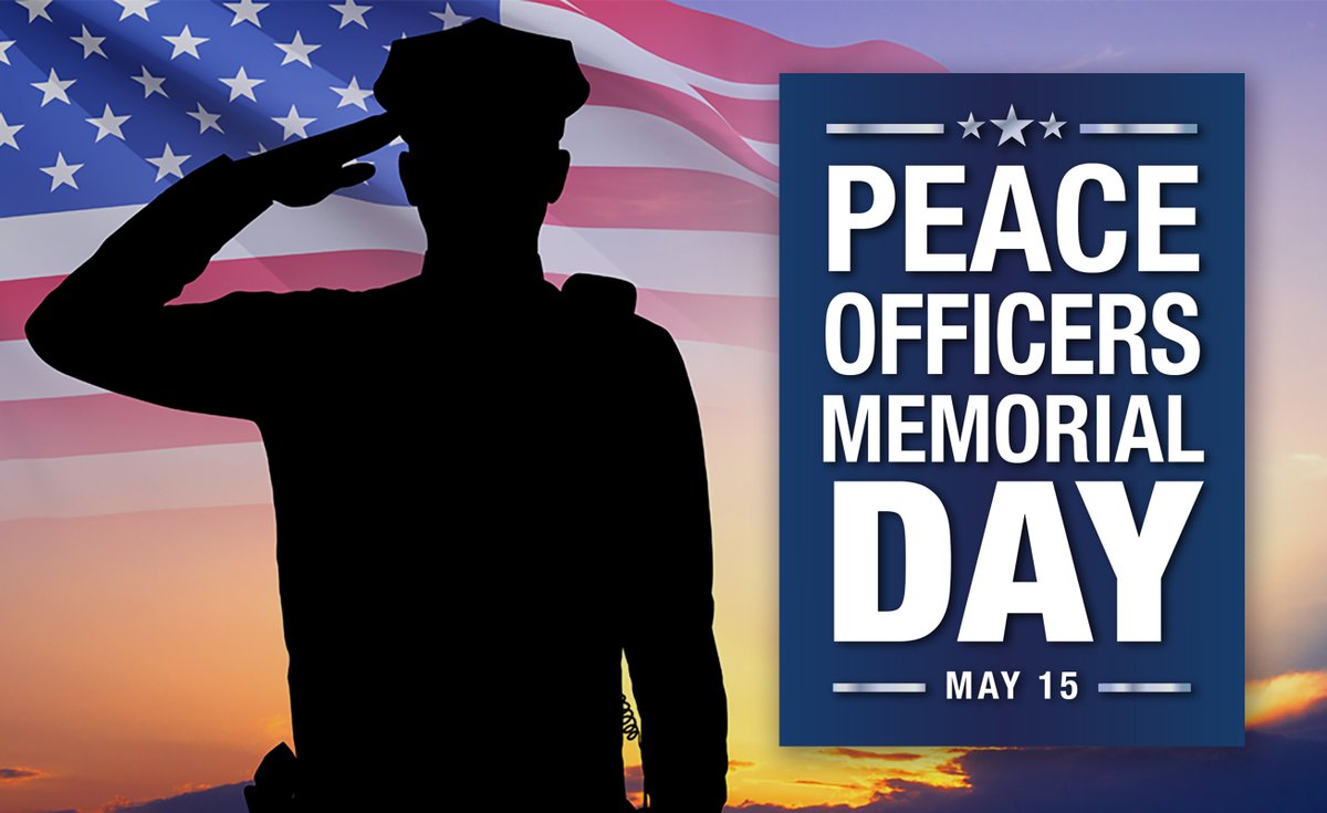 BenchmarkLLC's tweet photo. Today is Peace Officers Memorial Day.

We honor the law enforcement officers who gave their lives in the line of duty, and we stand with the families, colleagues, and communities they leave behind.

Their sacrifice is never forgotten. https://t.co/foLZrwAVv1
