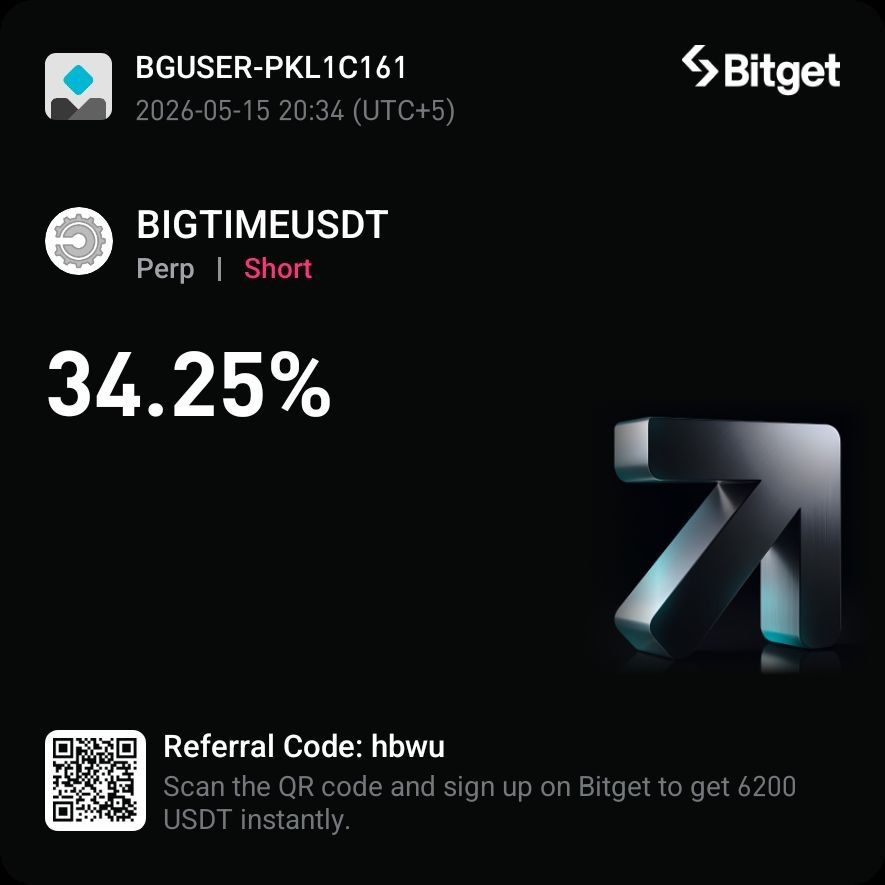 defiarena's tweet photo. There was a time when trading felt overwhelming for me.
Too much noise, too many losses, and honestly… I almost gave up on crypto.
Joining the #BitgetBuilder community changed that.
Through UEX, I found more than just futures trading opportunities — I found people who actually shared insights, market updates, and helped each other grow every day. 📈
From learning risk management to finally seeing consistent PnL, the journey feels completely different now. Small wins, community support, campaigns, and rewards all added up over time.
Still learning every day, but I’m grateful I didn’t quit when things got tough. 🚀
#BitgetOnStory #UEX
@Bitget
Today I took couple of trade which went well for me !!
Thanks team !!!