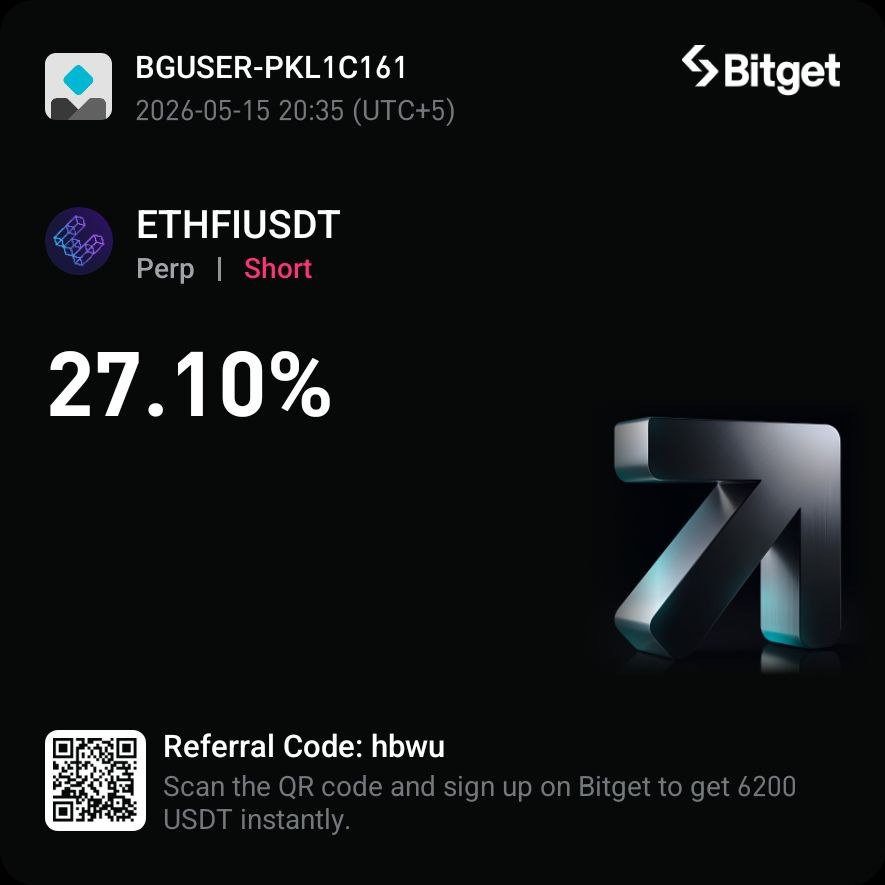 defiarena's tweet photo. There was a time when trading felt overwhelming for me.
Too much noise, too many losses, and honestly… I almost gave up on crypto.
Joining the #BitgetBuilder community changed that.
Through UEX, I found more than just futures trading opportunities — I found people who actually shared insights, market updates, and helped each other grow every day. 📈
From learning risk management to finally seeing consistent PnL, the journey feels completely different now. Small wins, community support, campaigns, and rewards all added up over time.
Still learning every day, but I’m grateful I didn’t quit when things got tough. 🚀
#BitgetOnStory #UEX
@Bitget
Today I took couple of trade which went well for me !!
Thanks team !!!
