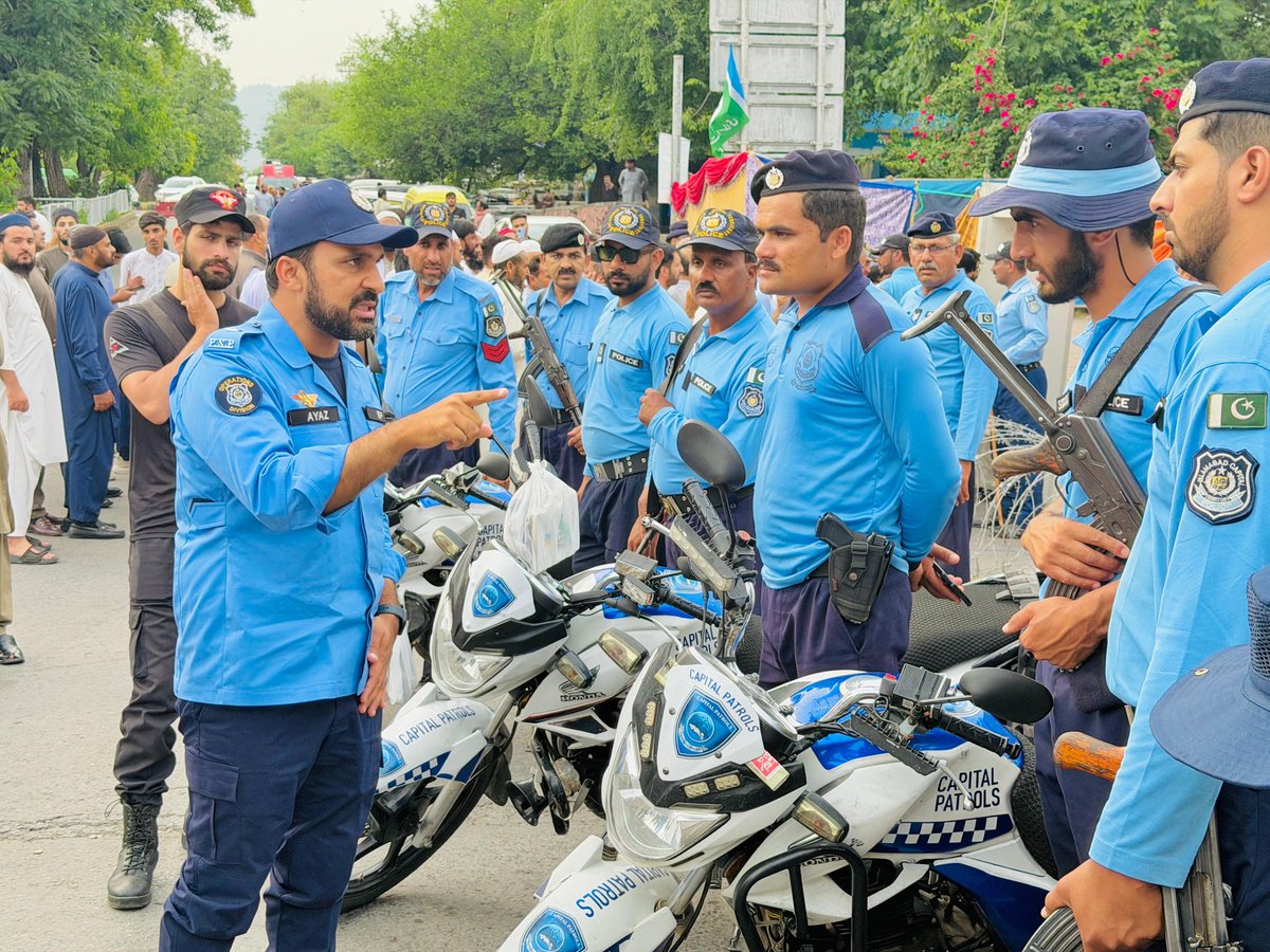 Islamabad Police tweet media