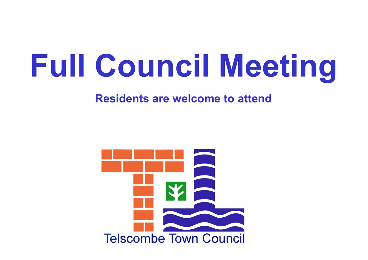 TelscombeTC's tweet photo. The full Council next meets on Wednesday 20th May at 7:30pm in the Civic Centre.  Residents are welcome to attend.

Click to see the full agenda:
https://t.co/hN4eptatyr

#Telscombe #Saltdean https://t.co/rHLNXgNSMP