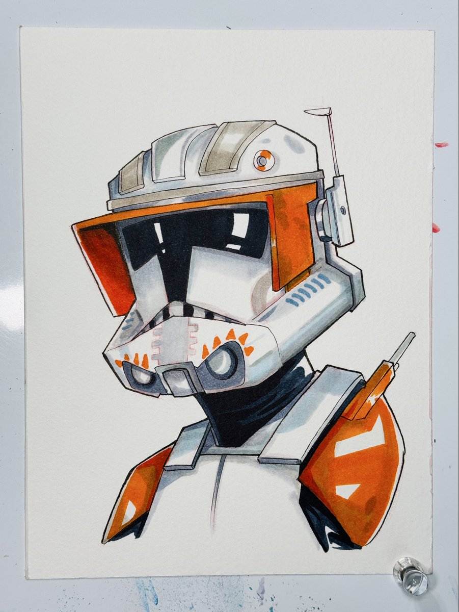 Uminga720's tweet photo. Commander Cody sketch. Iโm having fun drawing these Troopers . Heโs up for grabs in my shop ( https://t.co/dituZG0eIn ).
#clonetrooper #starwars #commandercody https://t.co/gsbVt1vwGG