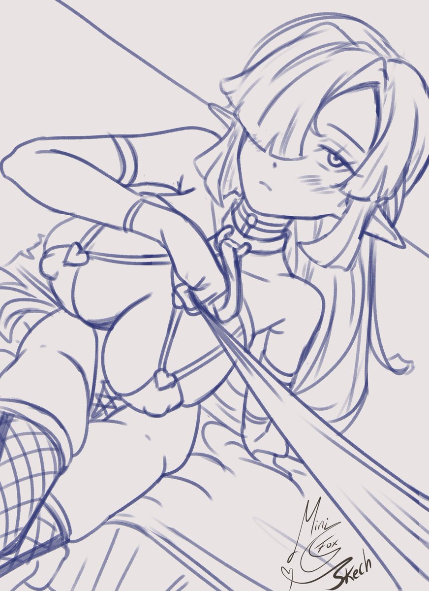 MiniLunaFox's tweet photo. A little sketch of my work in progress

#wip #ocart #animeartㅤㅤㅤ https://t.co/QEcI1wm4UB