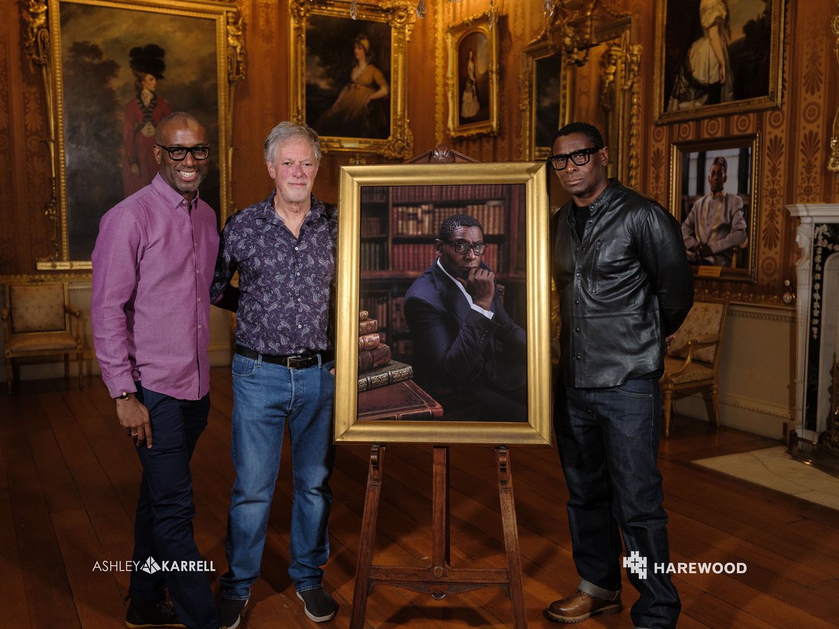 AshleyKarrell's tweet photo. Lovely to hear that my @harewoodhouse Missing Portraits portrait of @davidharewood will be part of the discussion with @johnwilson14 @nationalgallery 

Tonight at 7pm in person and online.

Photography by me @AshleyKarrell 

Thanks @diane_howse @LascDavid 
#portraits https://t.co/JjNmlPC0OG