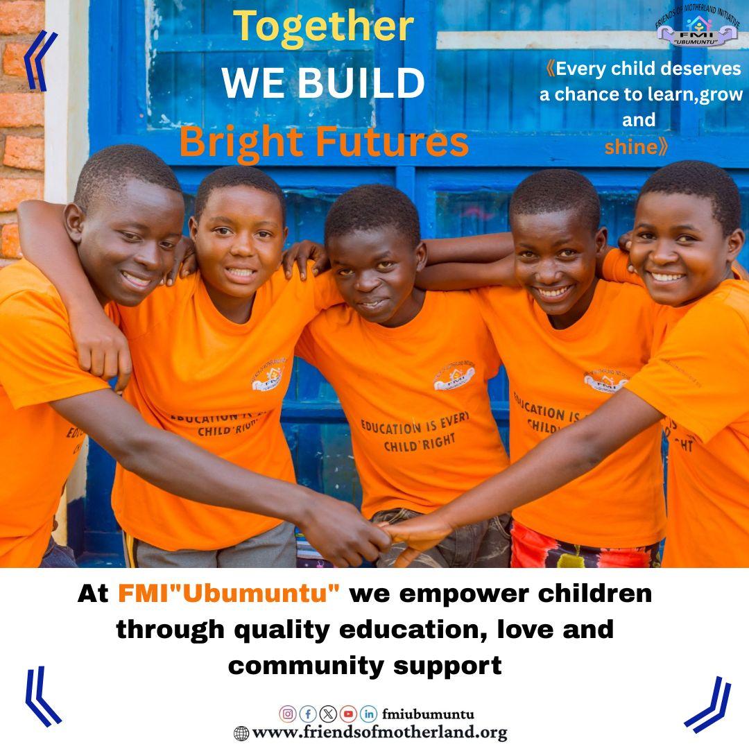 fmiubumuntu's tweet photo. ❤️Together in love and unity, we are empowering children with education, care, and hope to build brighter futures and a stronger community. 
#EducationForAll https://t.co/wbCU8VAELY