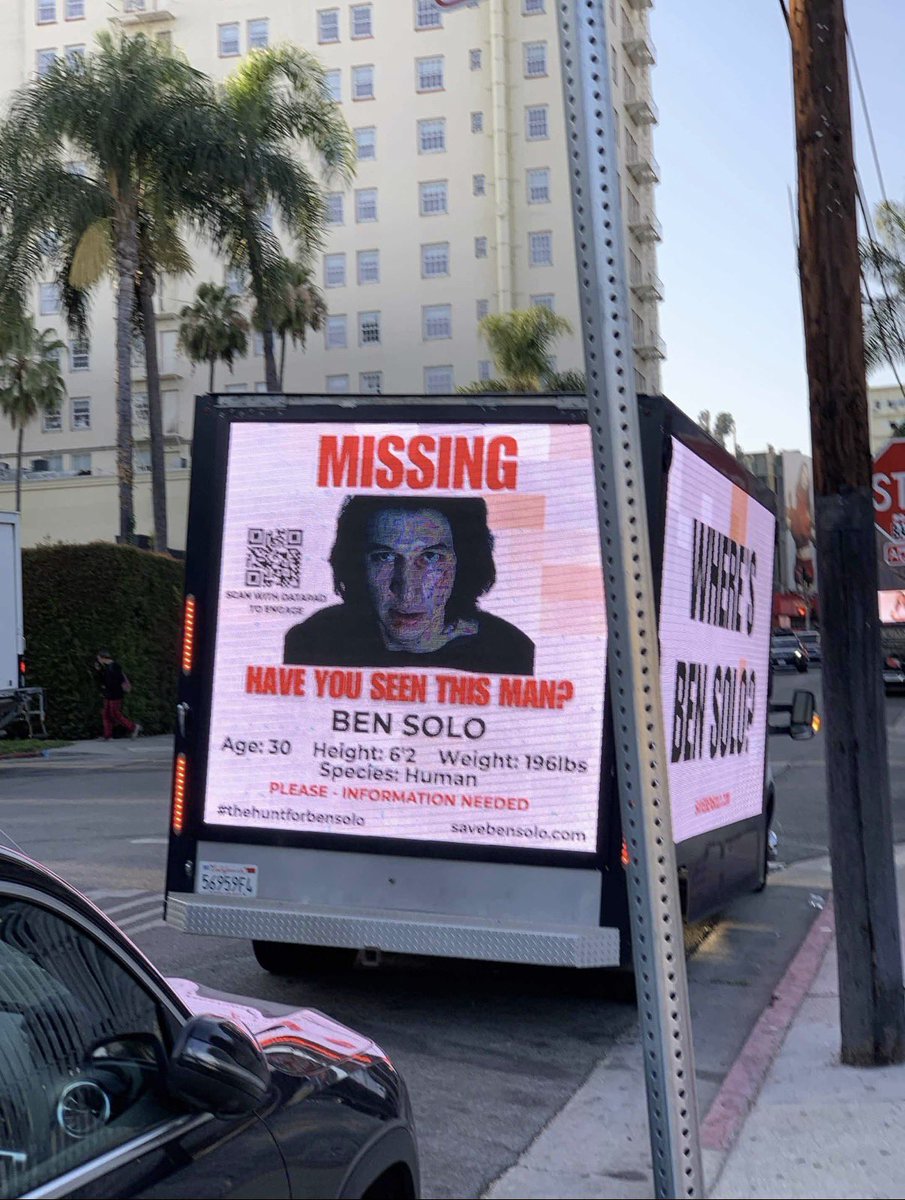 TheHuntForBen's tweet photo. We were rolling around Hollywood last night near The Mandalorian And Grogu premiere! Tag us if you saw us! #TheMandalorianAndGrogu #TheHuntForBenSolo #StarWars #BenSoloIsTheWay https://t.co/dP06M6OhyU