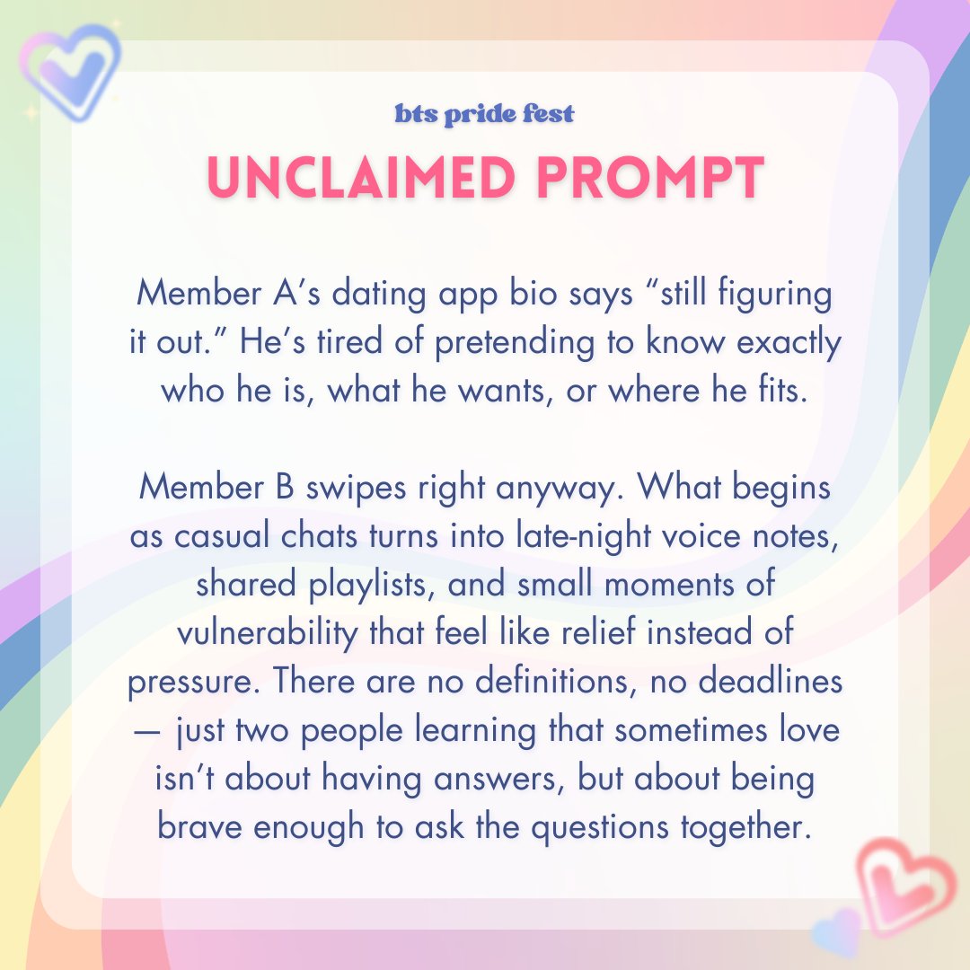 BTS Pride Fest 🏳️‍🌈🏳️‍⚧️ SUBMISSIONS DUE MAY 31 tweet media