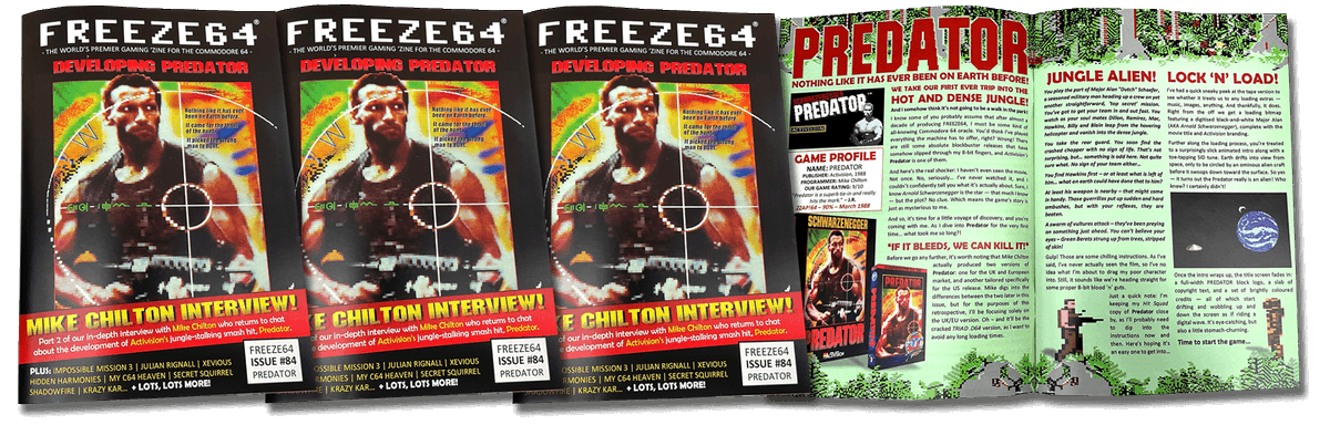 FREEZE64UK's tweet photo. FREEZE64 issue 84 colour proof has arrived and looks fab. It's now all signed off and the bulk delivery should arrived in the middle of next week, at which point I'll start posting them out to our lovely Subscribers.
https://t.co/GmBHih07FA
#Commodore64 #C64 #Commodore64Ultimate https://t.co/jKWeTEf7bR