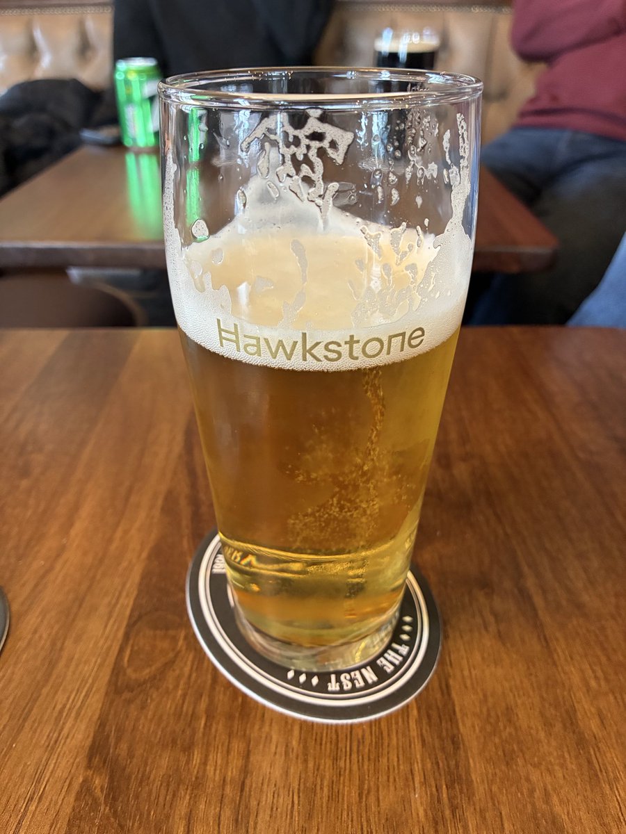 beermonkee's tweet photo. Having my first pint of Hawkstone and have to say it’s probably my favourite.  Cheers from the Isle of Man 🍺. https://t.co/XcDvTfbQ85