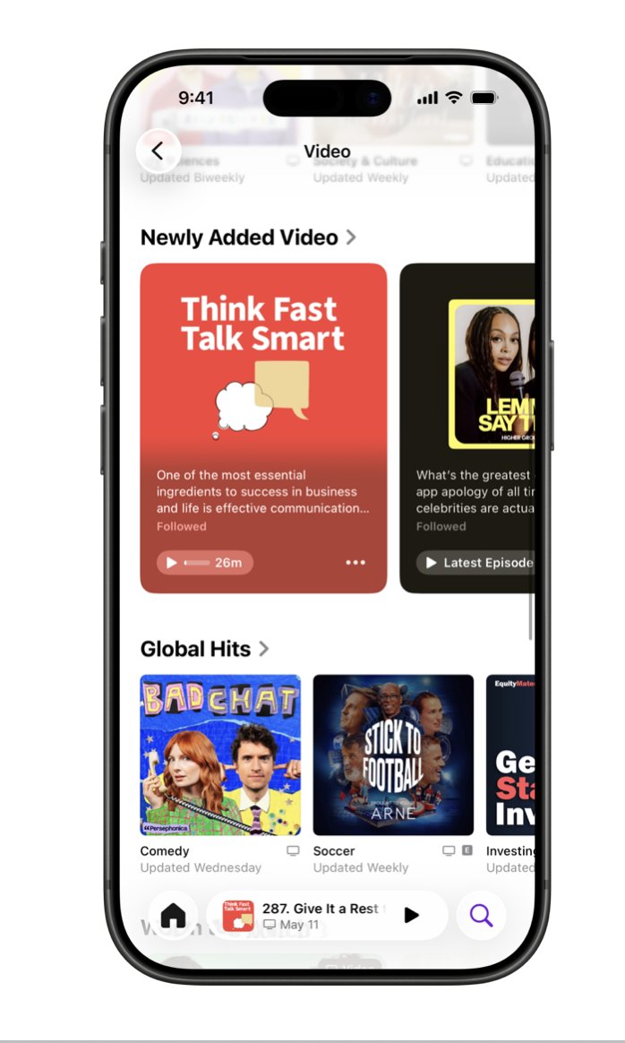 TFTSThePod's tweet photo. There's a new way to experience the show. Apple Podcasts now lets you WATCH Think Fast Talk Smart. Update to iOS 26.4 and find us on our show page. @ApplePodcasts https://t.co/5CY2MlCAtB https://t.co/evyBSQdTPh