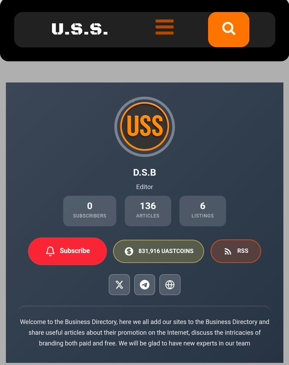 usc_uss's tweet photo. 🚀 Big update to author profiles on https://t.co/hiVKbNEey5 and https://t.co/Ida9TLhkhw:
• Enhanced E-E-A-T profiles
• SEO and indexing for author pages
• Author subscriptions
• Email digests
• Avatars and social media links
• Enhanced business profiles

#SEO #EAT #Business https://t.co/ip5yuinLX1