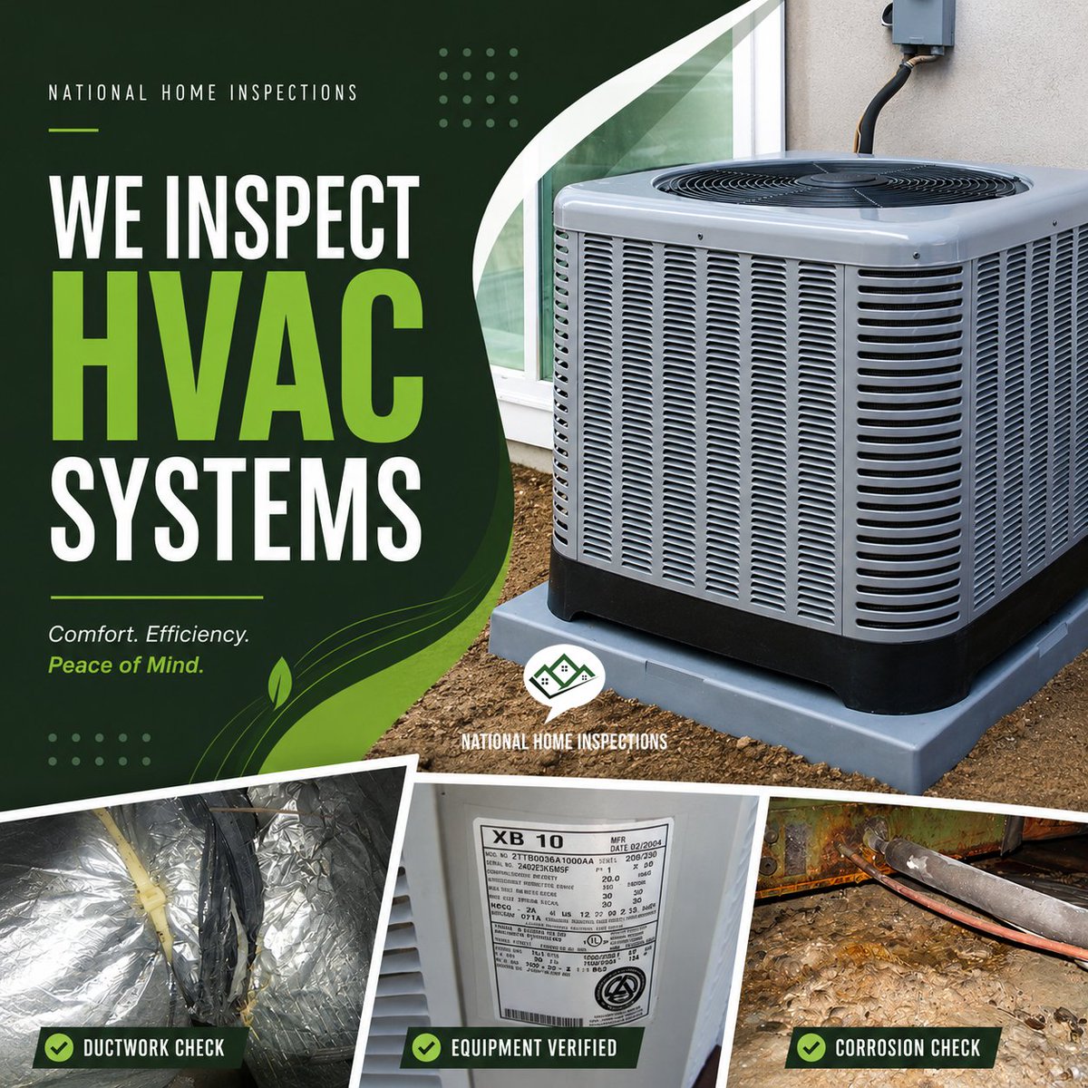 home_ned's tweet photo. We inspect your HVAC system, ductwork, airflow, leaks, corrosion, and overall condition to help make sure everything is running properly and efficiently. 🔍🏠❄️🔥

#HomeInspection #HVACInspection #MaconGA #HomeInspector https://t.co/fk2c0AySki
