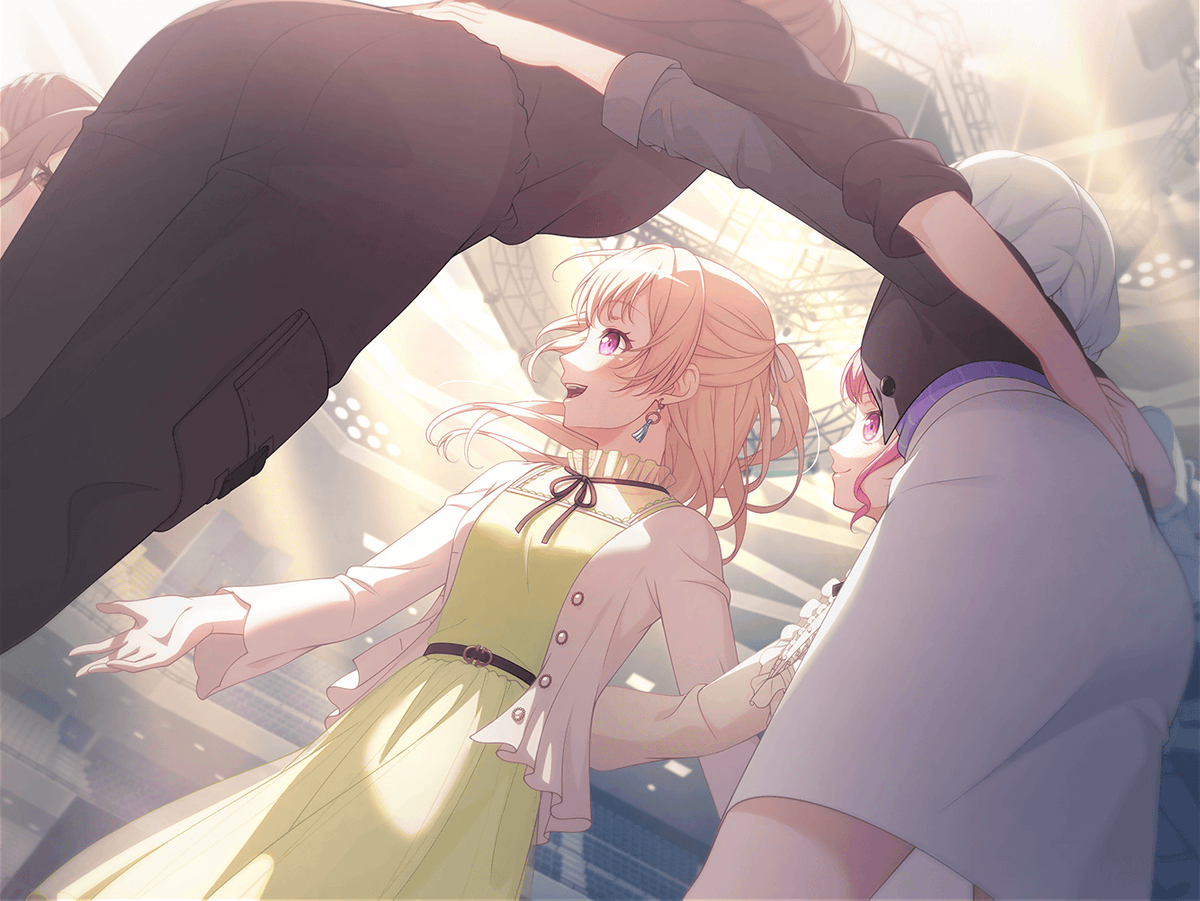hourlycst's tweet photo. Chisato: Yes, I was a little nervous, but I wasn't alone.
...
Marina: Is this also because we have had so many different experiences as PasuPare?
Chisato: I'm sure that's the case. https://t.co/xFWgiBV5RB