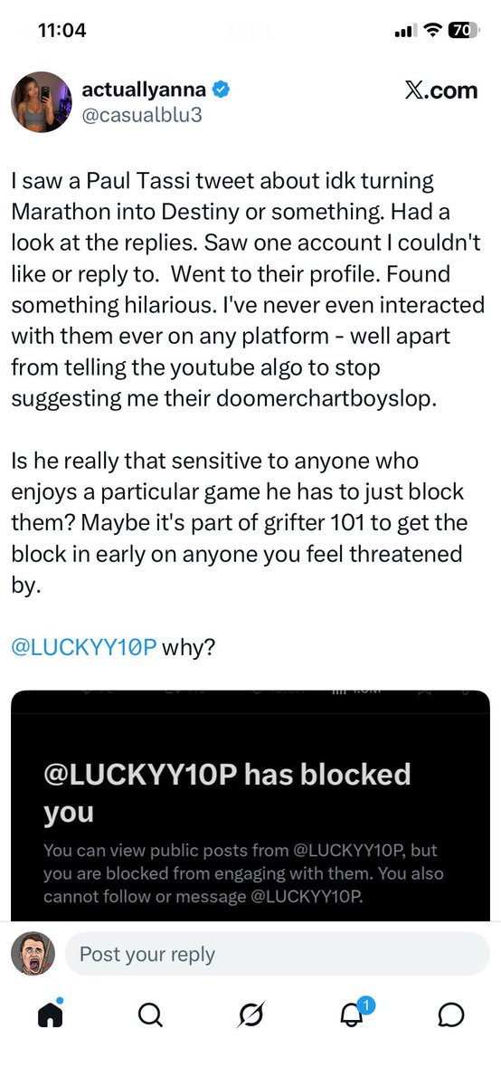 freeman1258's tweet photo. @LUCKYY10P And I heard you a deadbeat https://t.co/OqIyP1ack2