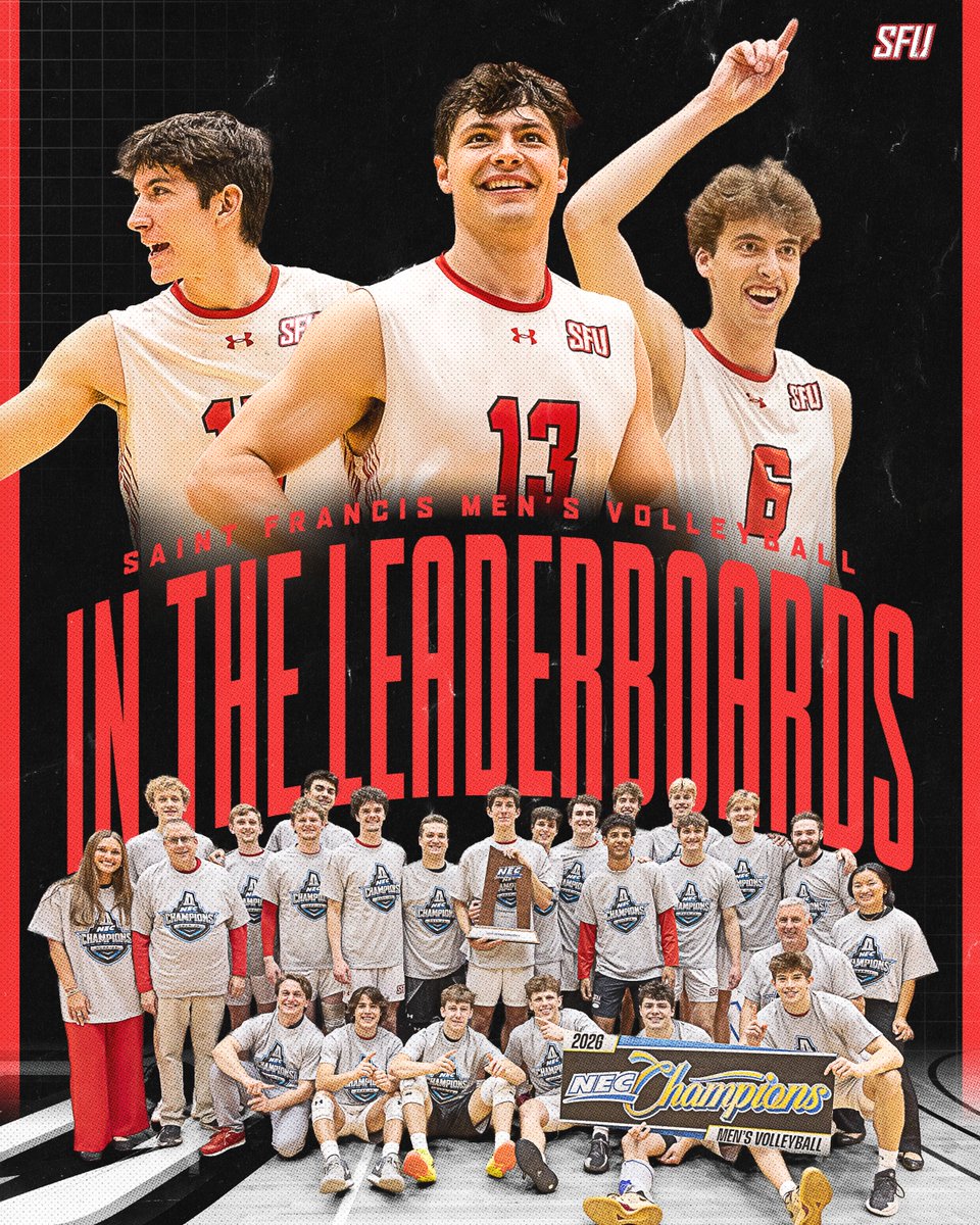 Saint Francis Men’s Volleyball tweet media