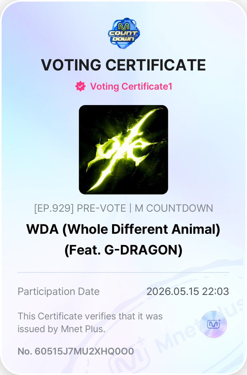 vote for æ #WDA 🍋 tweet media
